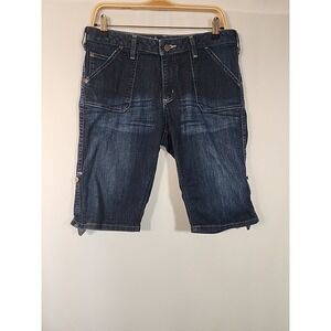 Carhartt Women's Dark Blue Jean Shorts